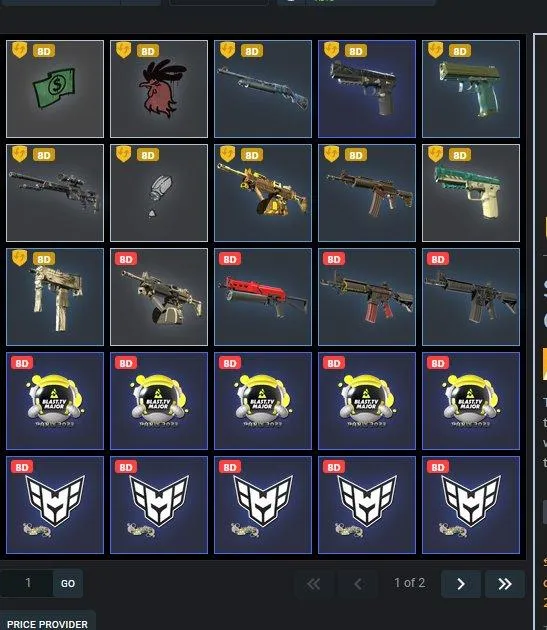 CS200 Prime Status, Extensive Skin Inventory, Fresh Account 